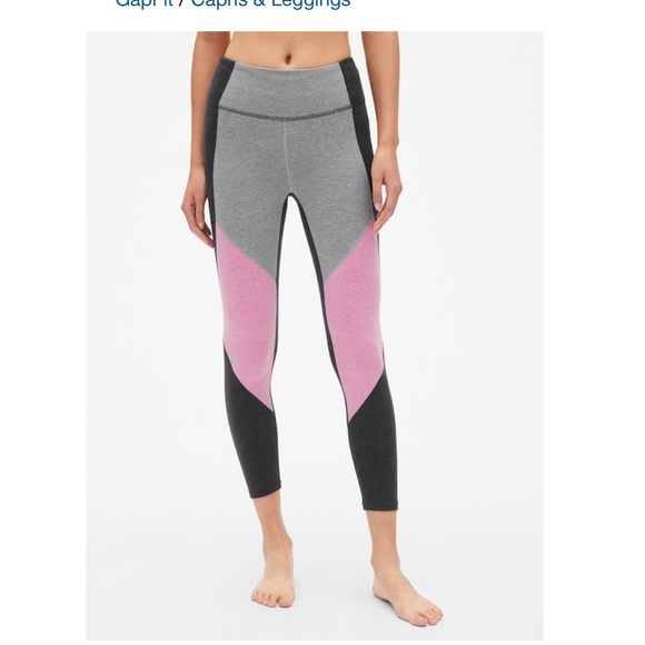GapFit Colorblock 7/8 Leggings - Picture 4 of 4